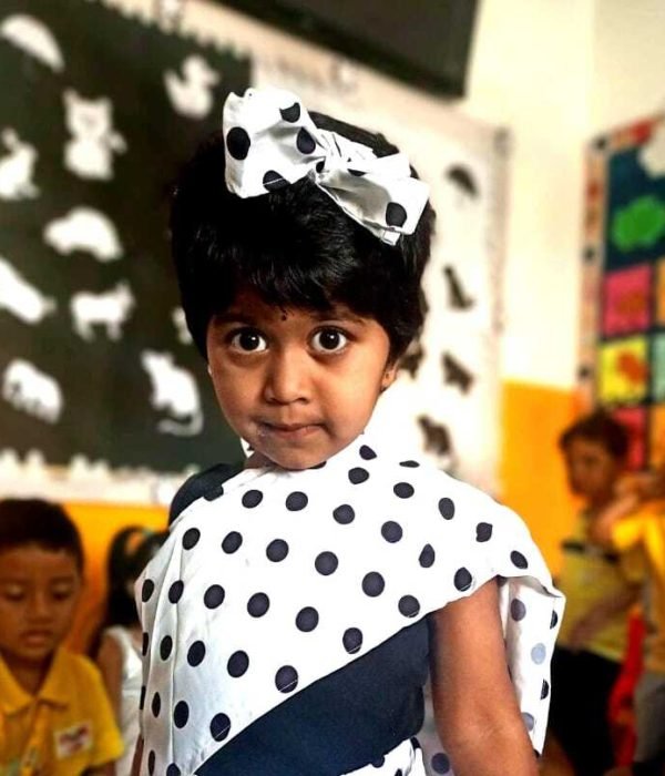 Kids on Black & White Day Black and White Day Celebrations