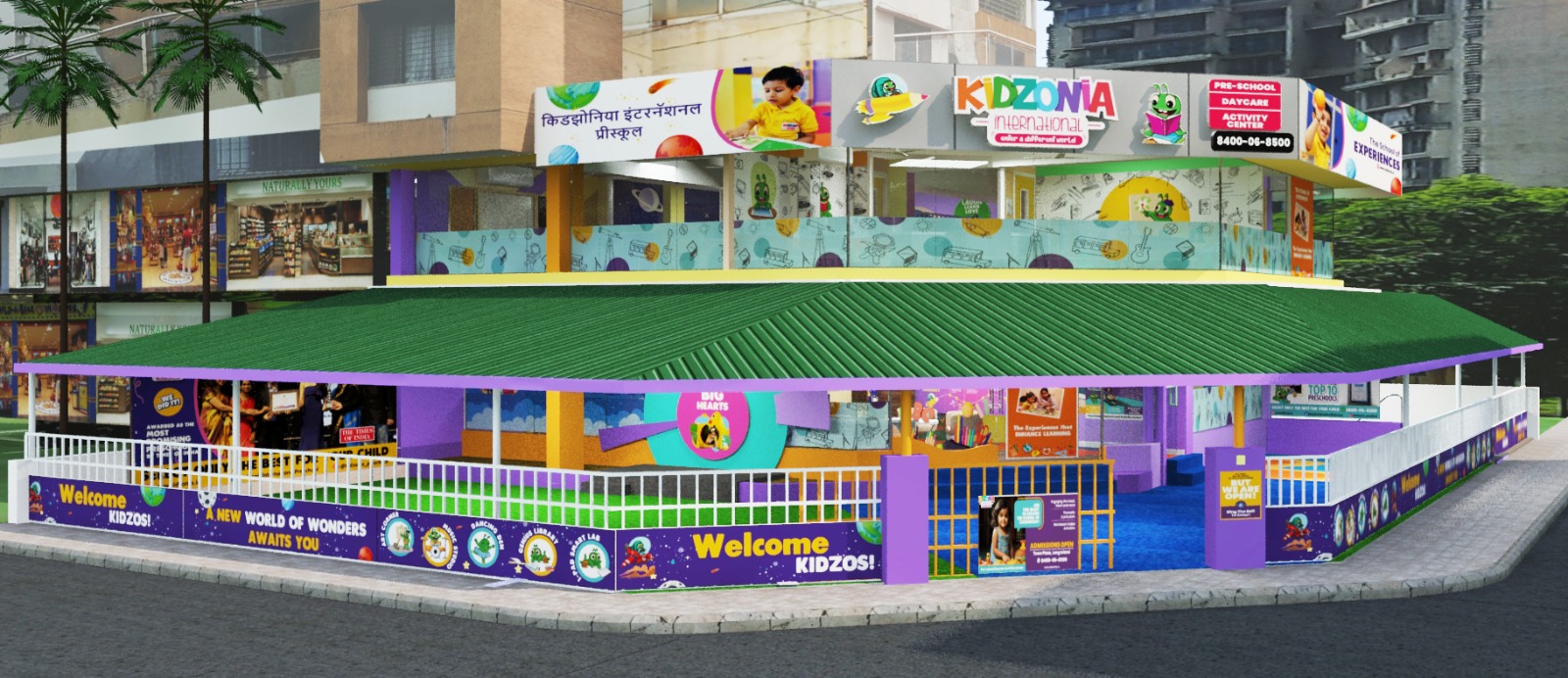 Kidzonia International Preschool in Navi Mumbai, Pune, Indore, Dewas and Hyderabad