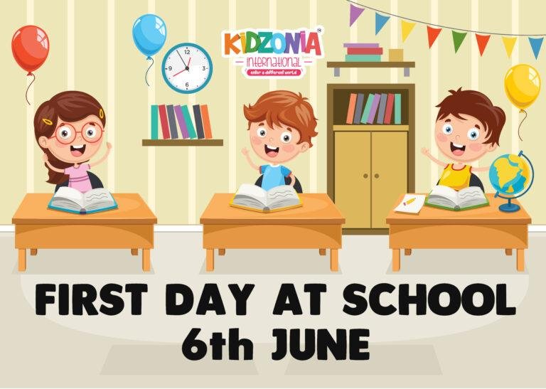 First Day At School Poster